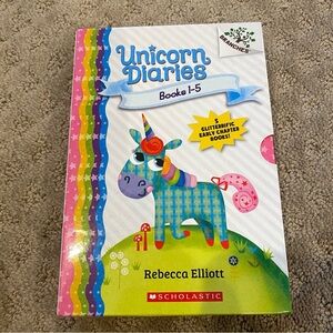 Books, Scholastic Unicorn Diaries 1-5